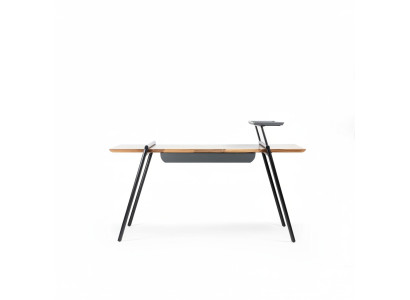 Büromöbel Arbeitstisch Braun Schreibtisch Holz Computertisch Tisch Einrichtung
