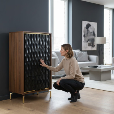 Schlafzimmer Modern Kommode Holzmöbel Kommodenschrank Einrichtung