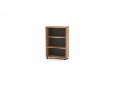 Aktenschrank Einlegenboden Schwarz Braun Zweifarbig Arbeitszimmer Modern