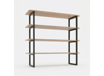 Bücherregal Regale Hochregal Bücherschrank Ablagefläche Holzgestell