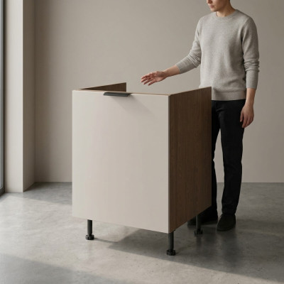 Skříň na třídění odpadu Podložková kuchyňská skříňka na recyklaci