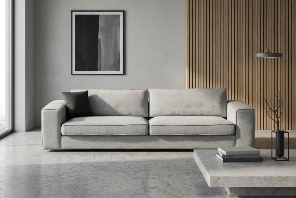 Sofa in modernem Design Leichter Stil und weicher Komfort