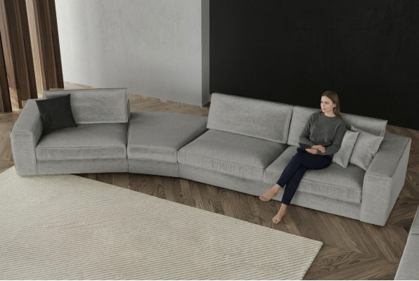 Sofa in modernem Design Eine einfache Lösung für Gemütlichkeit