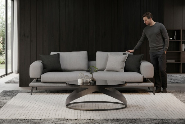 Sofa 3 Sitzer in modernem Design Weich, bequem, perfekt