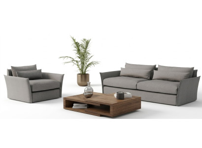 Sofa mit Sessel für Wohnzimmer im modernen Stil für das Wohnzimmer