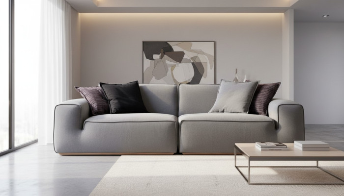 Sofa in modernem Design Schön, komfortabel und bequem