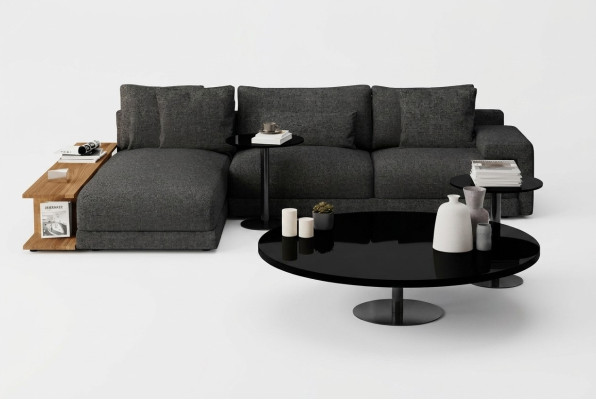 Sofa in stilvollem Design Die elegante Einfachheit der Gemütlichkeit
