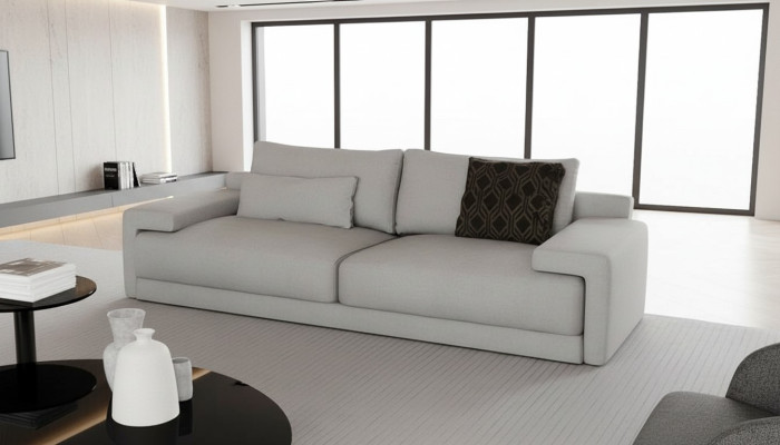 Sofa in stilvollem Design Ästhetik des Komforts in jedem Detail