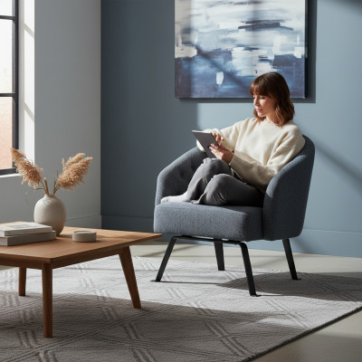 Sessel in stilvollem Design Gemütlichkeit auf jedem Zentimeter
