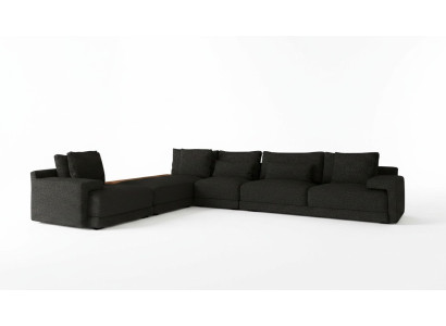 Ecksofa in stilvollem Design Schafft eine Atmosphäre der Entspannung