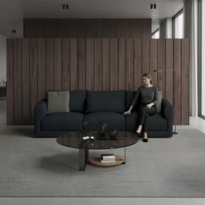 Sofa 3 Sitzer mit Sessel  Weichheit und Stil in jedem Detail