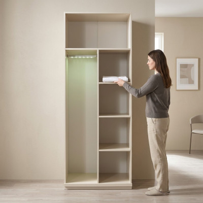 Schrank Kleiderschrank modular modern Schlafzimmer Design 83cm