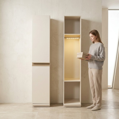 Schrank Kleiderschrank modular 41cm  Schlafzimmer Design praktisch