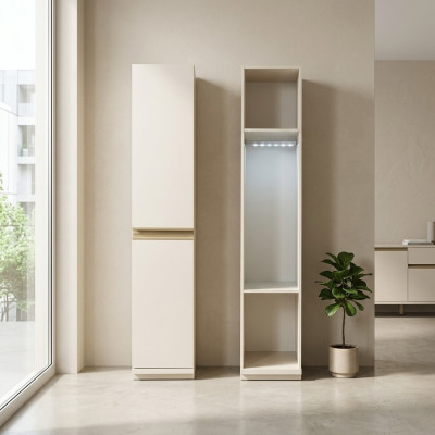 Schrank Kleiderschrank modular 41cm  Schlafzimmer Design praktisch