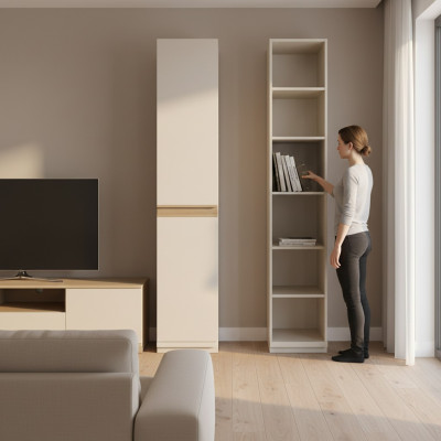 Schrank Kleiderschrank 41cm modular Schlafzimmer Design praktisch