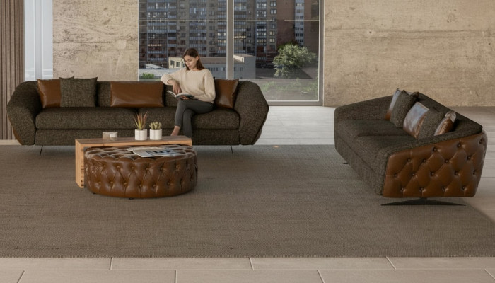 Wohnzimmerset 2x Sofa in modernem Design Stil und Weichheit für Ihr Zuhause