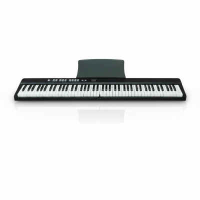 Přenosné elektronické piano s 88 klávesami: Bluetooth, připojení k aplikaci a mikrofonní vstup
