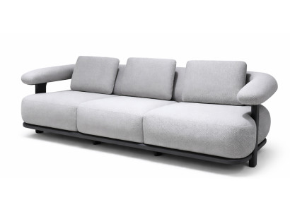Großer 3-Sitzer-Sofa Weiche Armlehnen Weiches Sofa Bequemes Sofa Neu