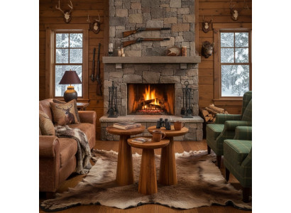 Braune Beistelltische im modernen Stil aus hochwertigem Holz für jedes Zuhause