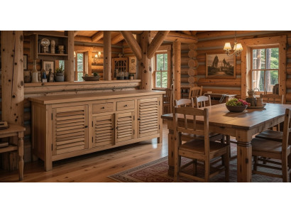 Sideboard im modernen Design aus Holz für Wohnzimmer und Esszimmer