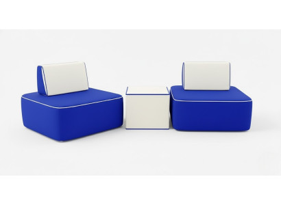 Stilvolles Sofa-Set Minimalistischer Stil Strapazierfähiger Stoff
