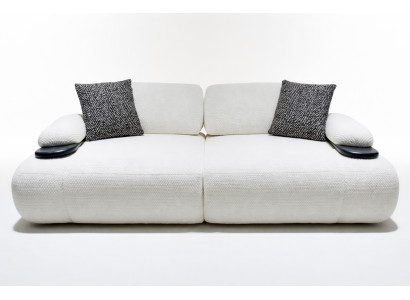 Elegantes 3-Sitzer-Sofa Farbe: Weiß Modernes Design Lounge-Sofa