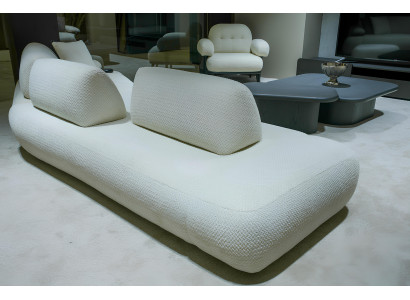 Wohnzimmer-Set 5+1 Sitze Farbe: Weiß Modernes Design Lounge-Sofa