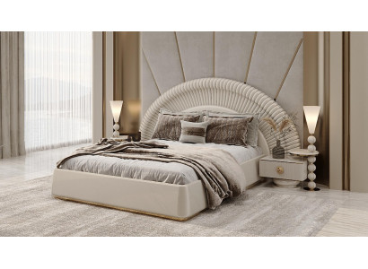 Schlafzimmer Set Bett und Nachttische für modernen Komfort und Stil
