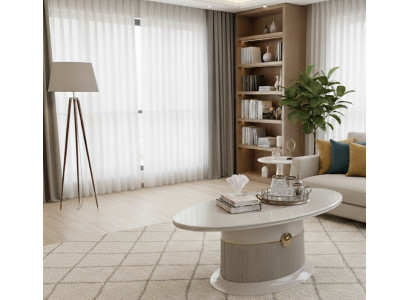 Couchtisch im modernen Stil mit goldenen Akzenten für Ihr Wohnzimmer