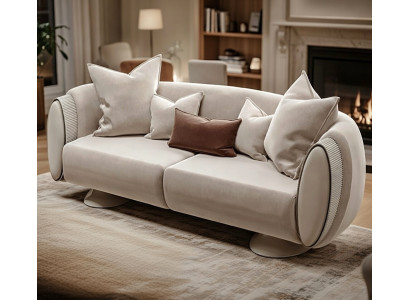 Elegantes 3-Sitzer Sofa mit weicher Polsterung