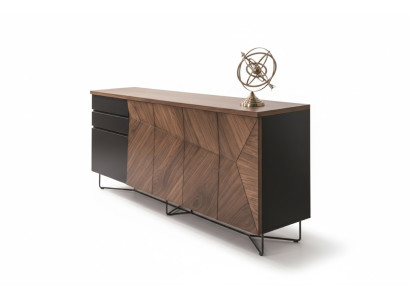 Premium-Sideboard Minimalistischer Stil Braune Farbe Modernes Design