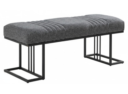 Sitzerbank Weiche Polsterung Stilvolles Design Grau Moderner Stil