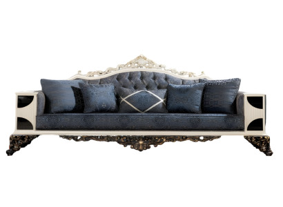 Neu 3-Sitzer-Barocksofa mit königlicher Eleganz und opulenter Form