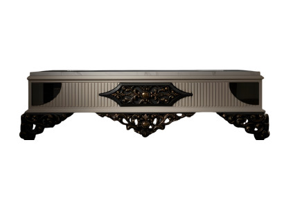 Barocker Couchtisch mit opulenter Form und luxuriöser Eleganz