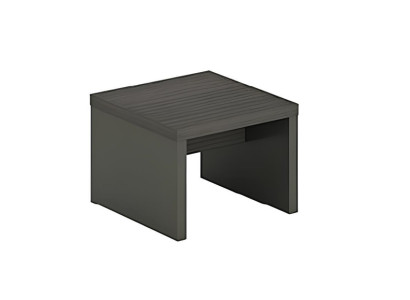 Moderner Grauer Quadratischer Couchtisch Designer Holzmöbel Kaffeetisch