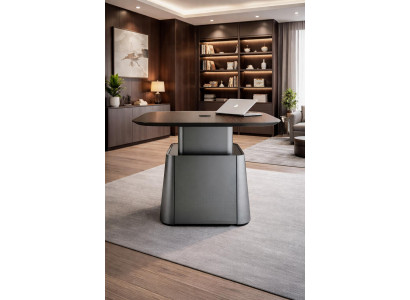 Moderner Bürotisch mit Sideboard – Elegantes Büro Set