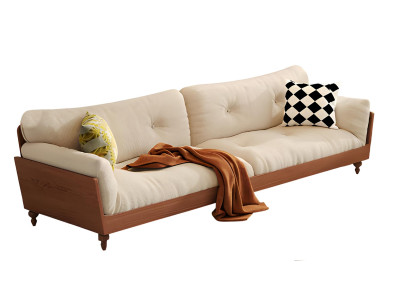 Modernes Textil Sofa Designer Couch stilvolles Wohnzimmer Sofa