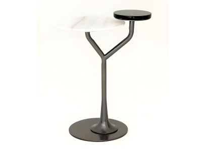 Design Schwarz Beistelltisch Modern Luxus Wohnzimmertisch Elegant