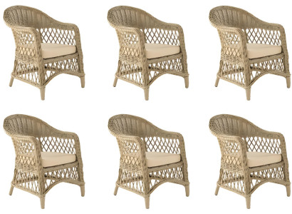 Stuhl Moderner Stil Farbe Beige Metallgestell Weiches Sitzpolster Neu