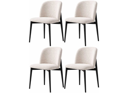 Stuhl Stil modern Farbe weiß schwarz Wohnzimmer neu Holz weich bequem