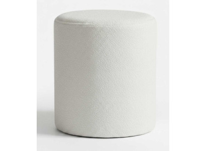 Hocker Stil modern Farbe beige neu weich Stoff bequem Holz Schlafzimmer