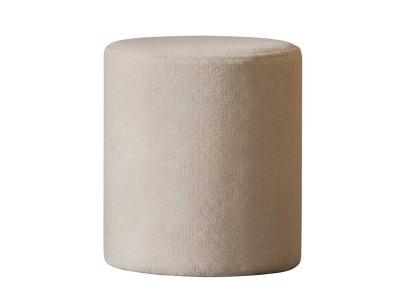 Hocker Stil modern Farbe beige neu Stoff Schlafzimmer bequem weich