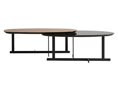 Couchtisch Modern Braun Designer-Couchtisch Minimalismus Stoff Holz