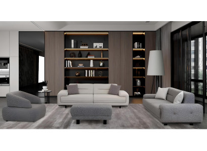 Bequeme 3-Sitzer Sofas Sessel und Hocker für Ihr modernes Wohnzimmer