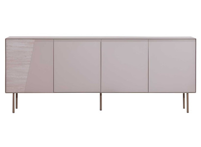 Sideboard Stil modern Farbe beige neu Holz Metall Esszimmer Küche
