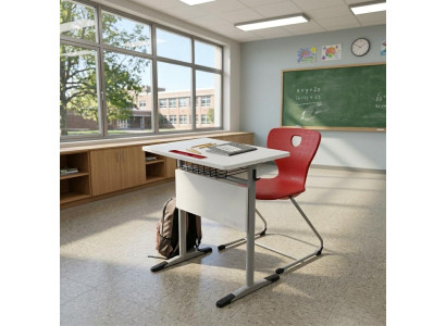 Schüler Schreibtisch Set mit Stuhl Platzsparend und Funktional