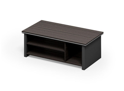 Stilvoller Holz Braun Couchtisch Moderner Büromöbel Eleganter Design