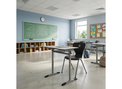 Kinderschreibtisch mit Schulstuhl Lernset Schule Modern Design