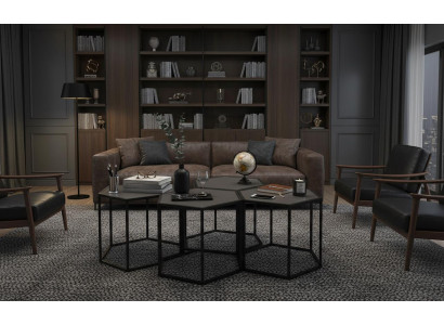 Couchtisch Modern Minimalistisch Schwarz Elegant Stilvoll Komfortabel