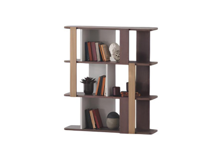 Modernes Wandregal Bücherregal Holz Design Regal Wohnzimmer.